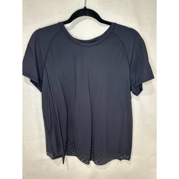 Lululemon black T with decorative back-no label-M - Picture 1 of 2